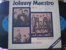 Johnny Maestro Signed LP-Del Satins-Crests-B.B.-2 LPs