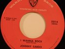 JOHNNY SARDO 45 WB 5014 M- 1958 I WANNA ROCK ROCKABILLY