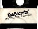 The Secrets It's Your Heart Tonight 45 Titan Signed PS