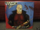 RAZOR shotgun justice VINYL LP sacrifice exodus kreator