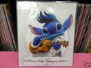 WALT DISNEY STITCH SHAPE RECORD JAPAN ONLY RARE