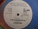 CLARENCE REID it's hell MIAMI MODERN SOUL PROMO 12 HEAR
