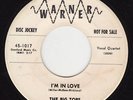 VOCAL GROUP 45 RPM - THE BIG TOPS on WARNER RECORDS
