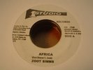 ZOOT SIMMS - AFRICA /    FLIP - POPCORN REGGAE