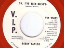 Northern Soul Motown RARE RED VINYL demo BOBBY TAYLOR
