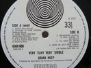 URIAH HEEP: Very 'eavy - Very 'umble UK/70 Vertigo EX+