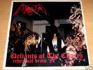 Morbid-Defiants Of The Church LP mayhem darkthrone demo
