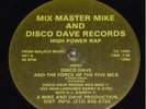DISCO DAVE & FORCE FIVE MCS   High Power Rap   RARE OG