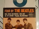 FOUR BY THE BEATLES EP CAPITOL 45 NICE