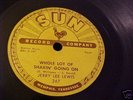 Jerry Lee Lewis - Whole Lotta Shakin' -Sun 267 - 78RPM