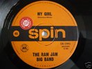 RAM JAM BAND 'My Girl' OZ 60s soul pop 45+promo sheet