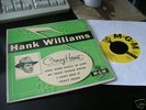 Hank Williams US MGM EP X 1014 + PS Bildhülle RARE 