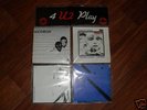 U2 4 PLAY 45 SET IRELAND ONLY 80'S