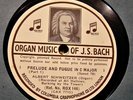 Columbia 78rpm Bach Organ Music Set Albert Schweitzer