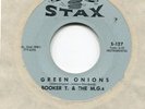 Mod Soul 45 BOOKER T. 'Green Onions' on Stax 127 NM