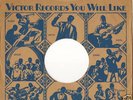 Rare 1920's Victor race records 78 rpm sleeve