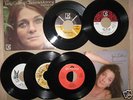 JUDY COLLINS 9 vinyl singles in NEAR-MINT CONDITION