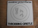 THROBBING GRISTLE  Assume Power Focus LP OOP NM
