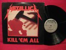 METALLICA LP-Kill Em All MEGAFORCE 1st press EX