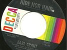 EARL GRANT 45 HIDE NOR HAIR NORTHERN SOUL mint- HEAR