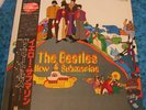 THE BEATLES Red Vinyl Japan Yellow Submarine LP MONO