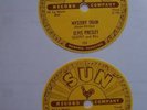 ELVIS PRESLEY SUN LABELS NEW MYSTERY TRAIN I FORGOT TO