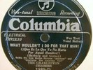 2) 78 RPM CHARLESTON CHASERS BLUE WAX COLUMBIA 1989-D