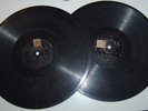 Rare Chinese 78rpm record Taiwan REGAL T109 & T110