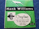 HANK WILLIAMS Record HANK WILLIAMS Sr EP 45 NICE MINTY