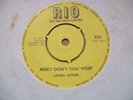Laurel Aitken - Mary Don't You Weep 1964 UK 45 RIO