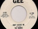 The Squires Don't Accuse Me - Gee 1082 Rare Northern