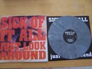 SICK OF IT ALL LP-GREY, sxe,nyhc,killing time,madball