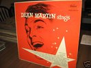 DEAN MARTIN SINGS - RARE Capitol LP - MONO - NM