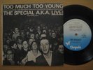 THE SPECIALS Too Much Too Young RARE AUSSIE 7