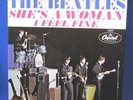 Music BEATLES 45 record Picture Sleeve I FEEL FINE