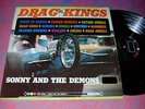 SONNY AND THE DEMONS Hot-Rod Surf LP DRAG KINGS 1964