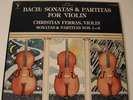 Christian Ferras Bach Sonatas Partitas Solo Violin Rare