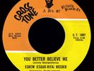 RARE NORTHERN SOUL: ESKEW REEDER - YOU BETTER BELIEVE