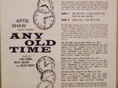 Andy Warhol BACK Art Cover ARTIE SHAW ANY OLD  7