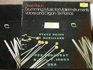 STEVE REICH Drumming Music For Mallet Instruments 3 LP