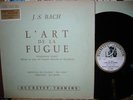 Bach Fugue 2LPs Redel Ducretet Thomson ED1 LAG 1075-76