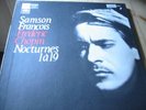 Samson Francois Chopin Nocturnes Blue French Columbia