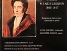 Mendelssohn Works for Cello & Piano - Rolf Looser - VDE