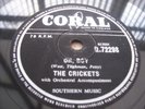 BUDDY HOLLY AND THE CRICKETS OH BOY RARE 78 RPM RECORD