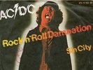 Sg.  -  AC DC   -   ROCK N ROLL DAMNATION  - mit INFO