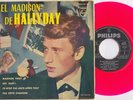 JOHNNY HALLYDAY  EP Spain PS  PINK VINYL  Madison Twist
