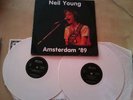 2xLP NEIL YOUNG AMSTERDAM 89 PRIVATE PRESS WHITE VINYL