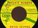 ROYAL JESTERS Private Number GROUP NORTHERN SOUL 45