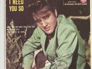 ELVIS PRESLEY ITALIAN EP I NEED YOU SO 1957
