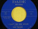 Rare Northern Soul--The Twans 45--I Can't See Him Again